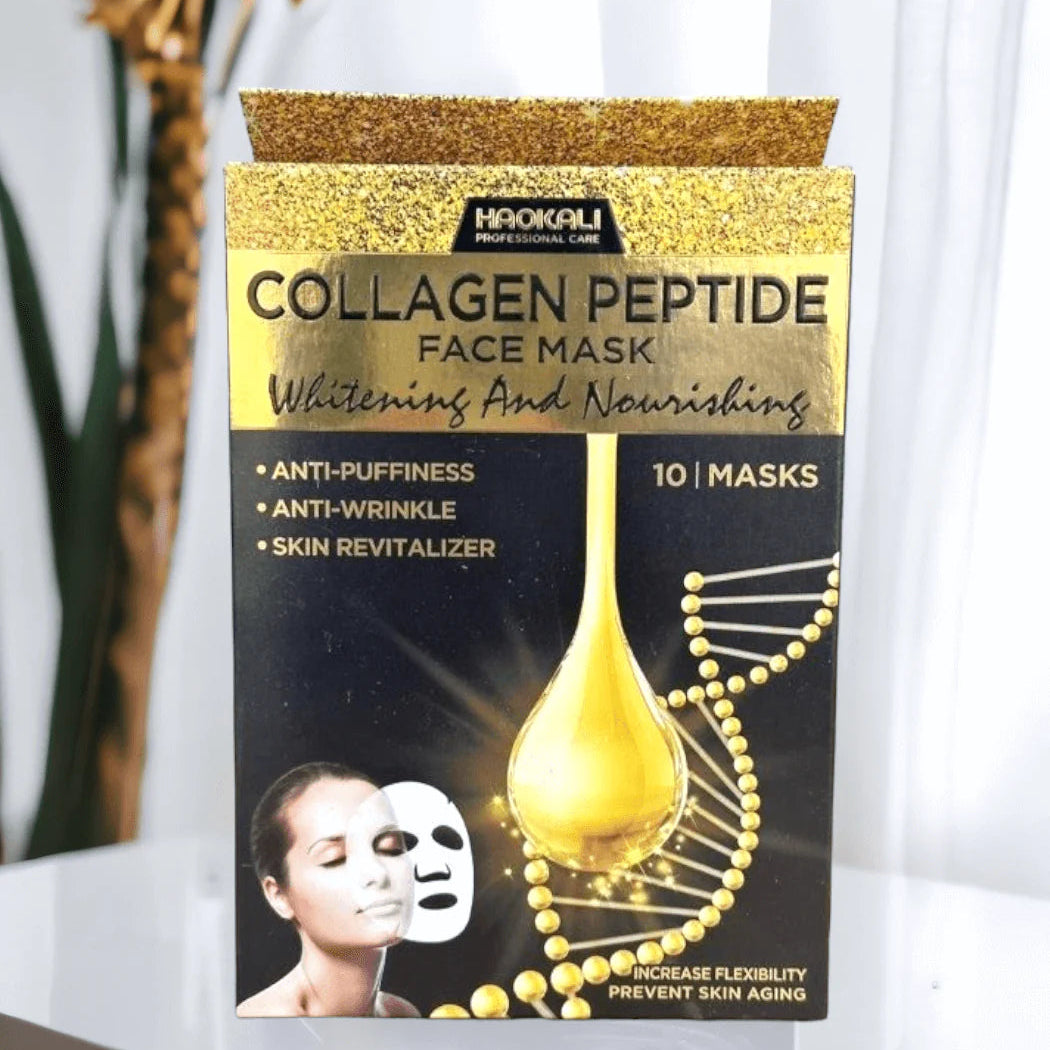 Haokali Collagen Whitening and nourishing Peptide Face Sheet Mask