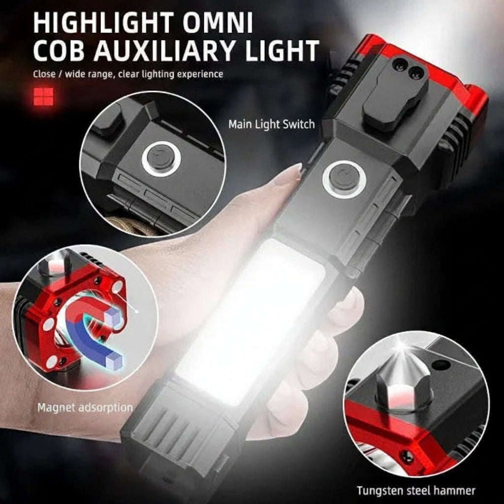 LED Torch Light Price Pakistan High Power Rechargeable USB Torch