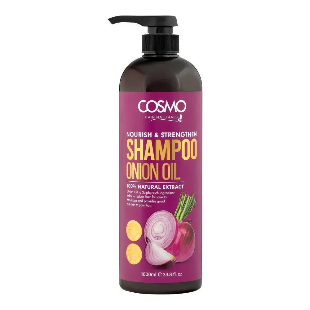 Cosmo Nourish & Strengthen Onion Oil Shampoo - 1000ml