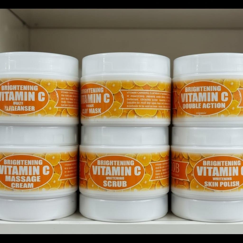 BOB Brightening Vitamin C Facial Kit - 6 Steps