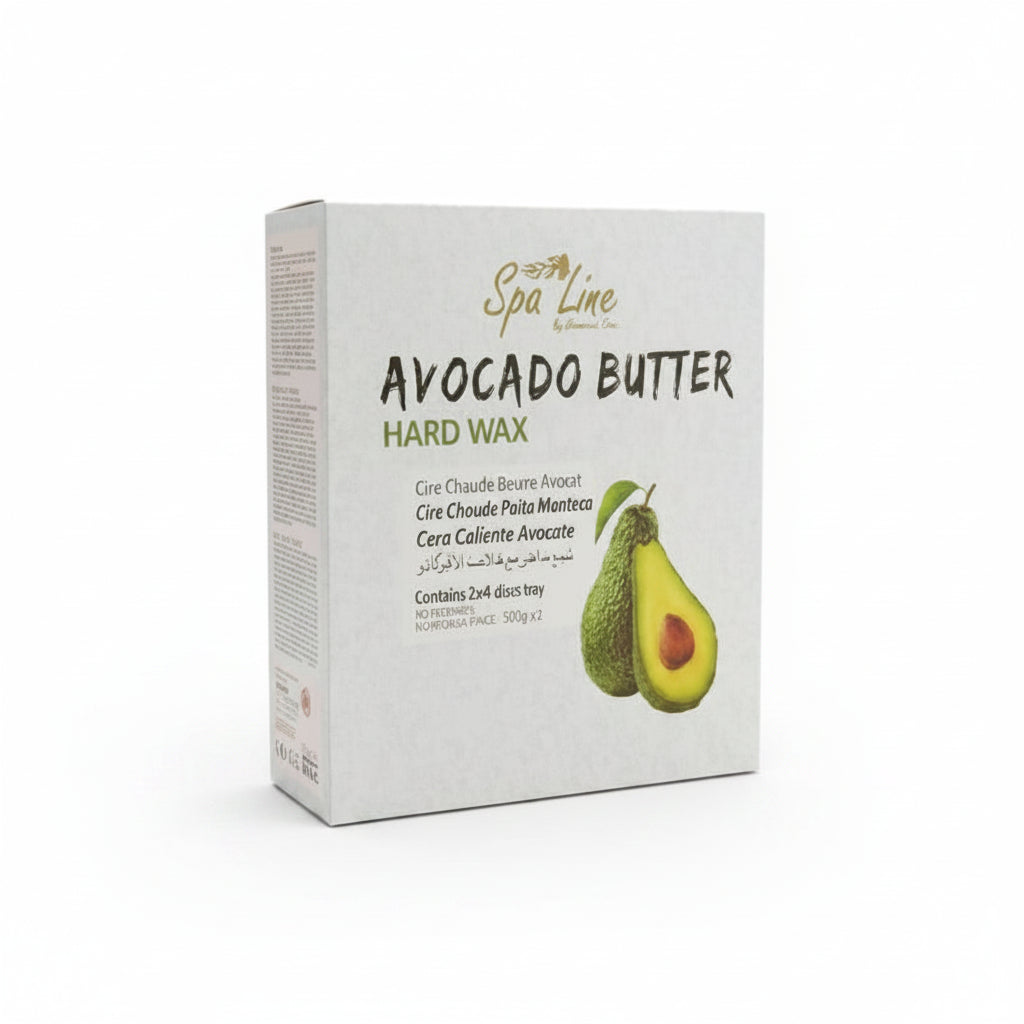 Glamorous Face Spa Line Avocado Butter Hard Wax - 1000g
