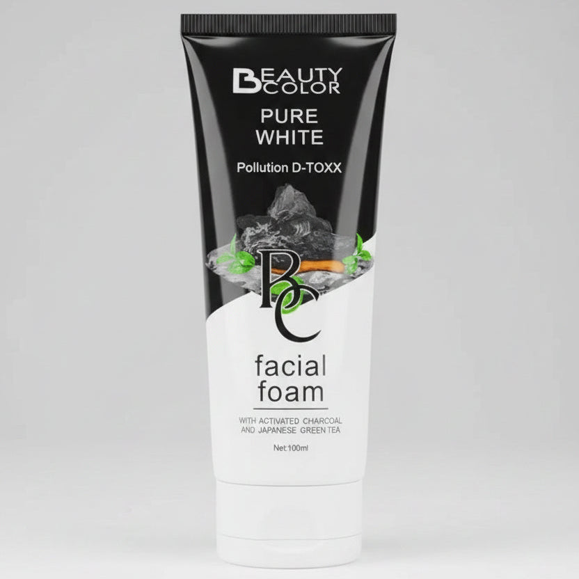 Beauty Color Pure White Pollution D-toxx Facial Foam - 100ml