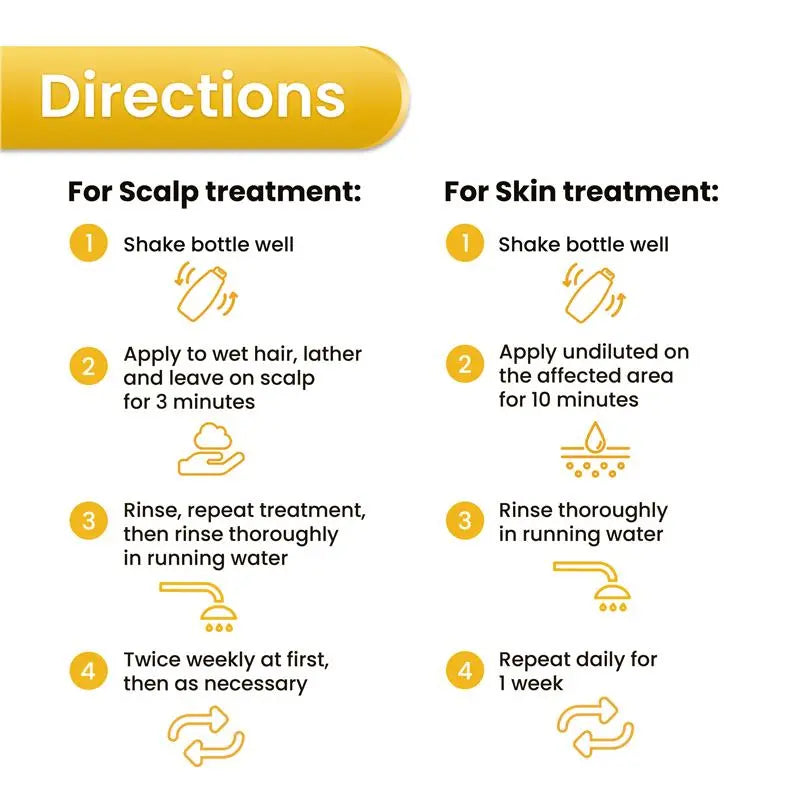 Selsun Gold Anti Dandruff Shampoo Treatment - 200ml