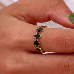 Stainless Steel Adjustable Ring – Minimalist Style with a Perfect Fit