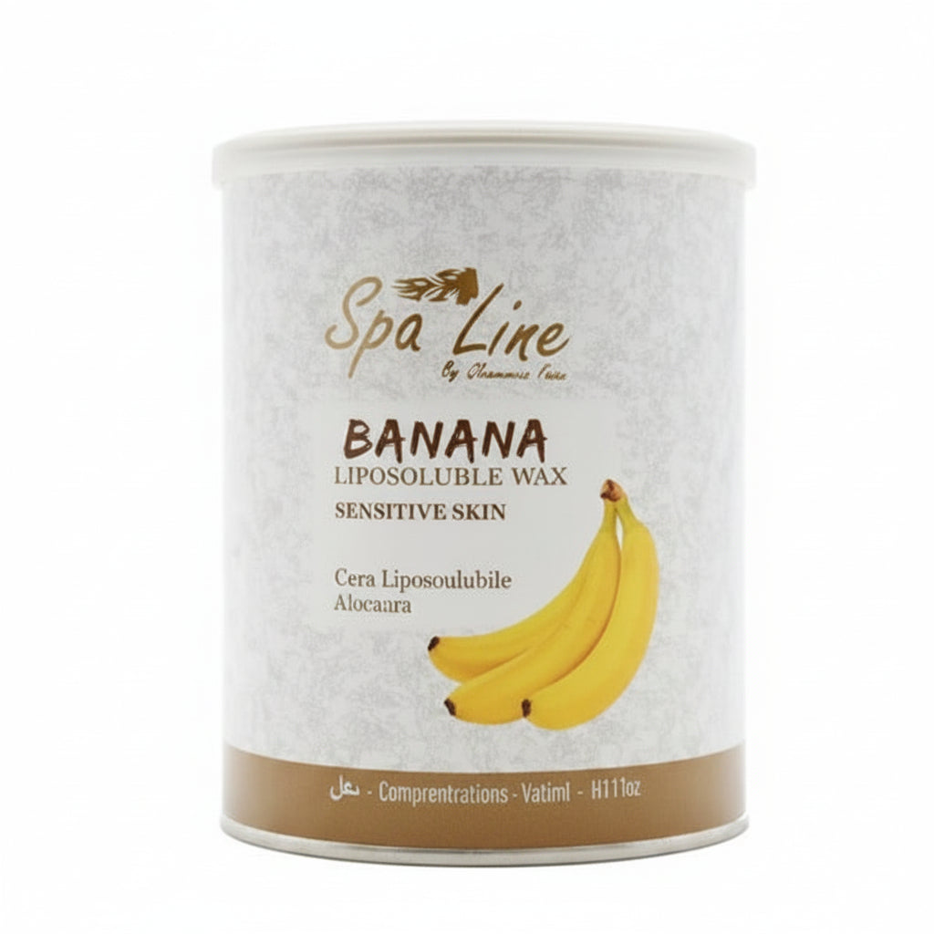 Spa Line Banana Liposoluble Wax - 800ml