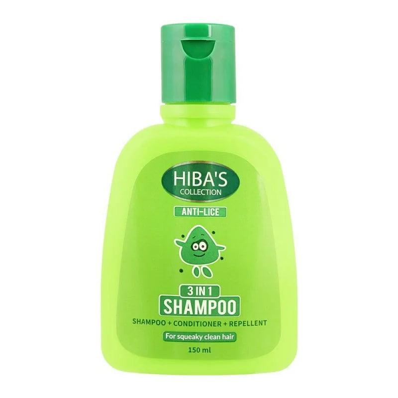 Hiba's Collection Anti Lice 3-In-1 Shampoo - 150ml