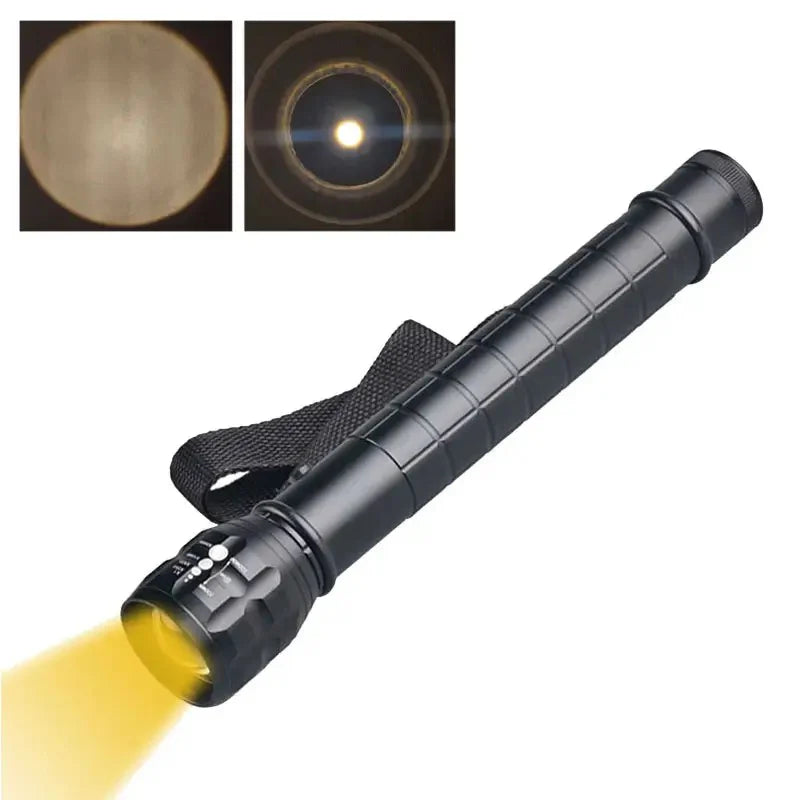 Strong Police Flashlight, Portable Photography Flashlight