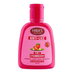 Hiba's Collection Anti Lice 3-In-1 Strawberry Shampoo + Conditioner + Repellant - 150ml