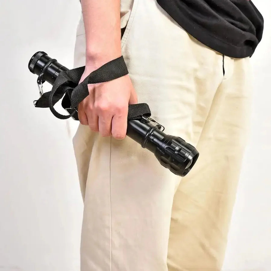Strong Police Flashlight, Portable Photography Flashlight