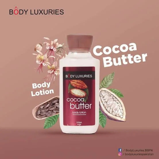 Body Luxuries Cocoa Butter Body Lotion -  240ml