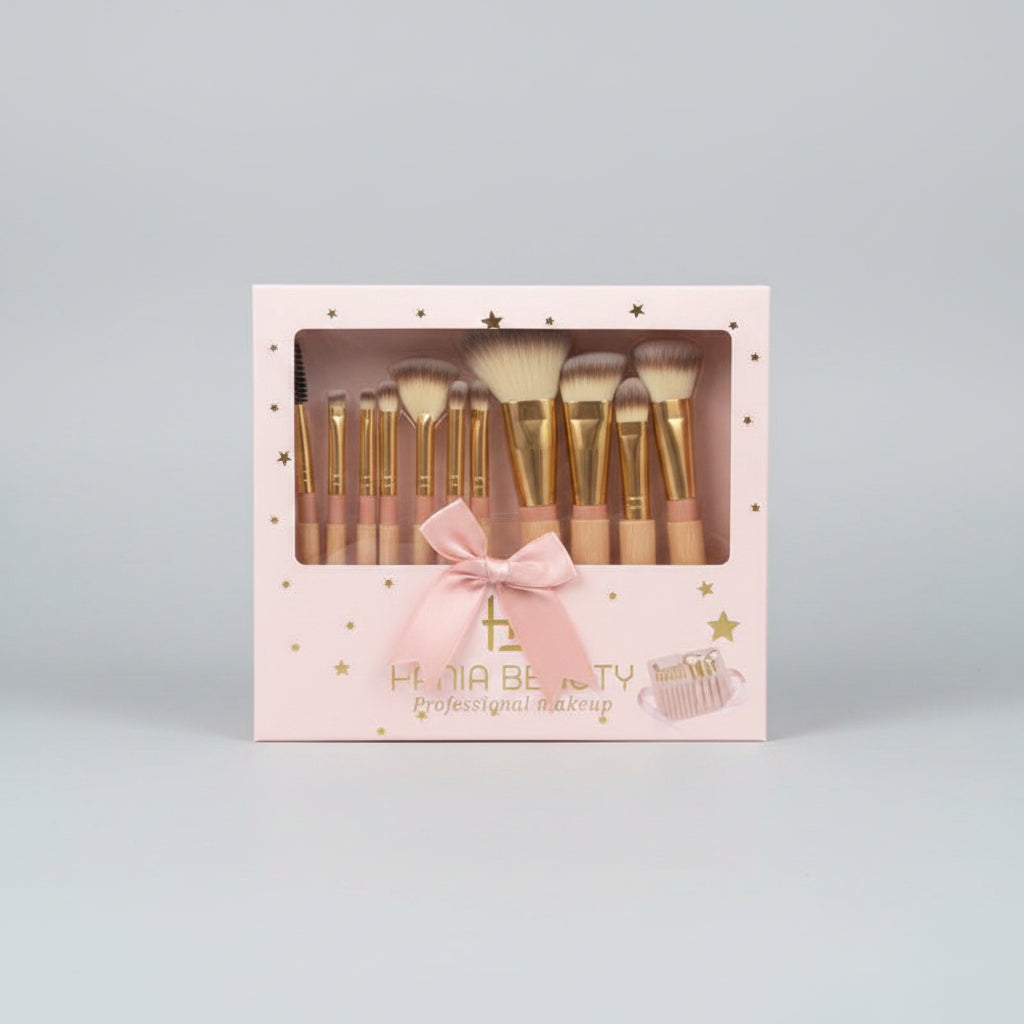 Hania Beauty Professional Full Face Advanced 11-Piece Brush Set