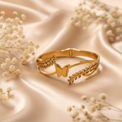 Artklim Butterfly Bangle Bracelet - Each
