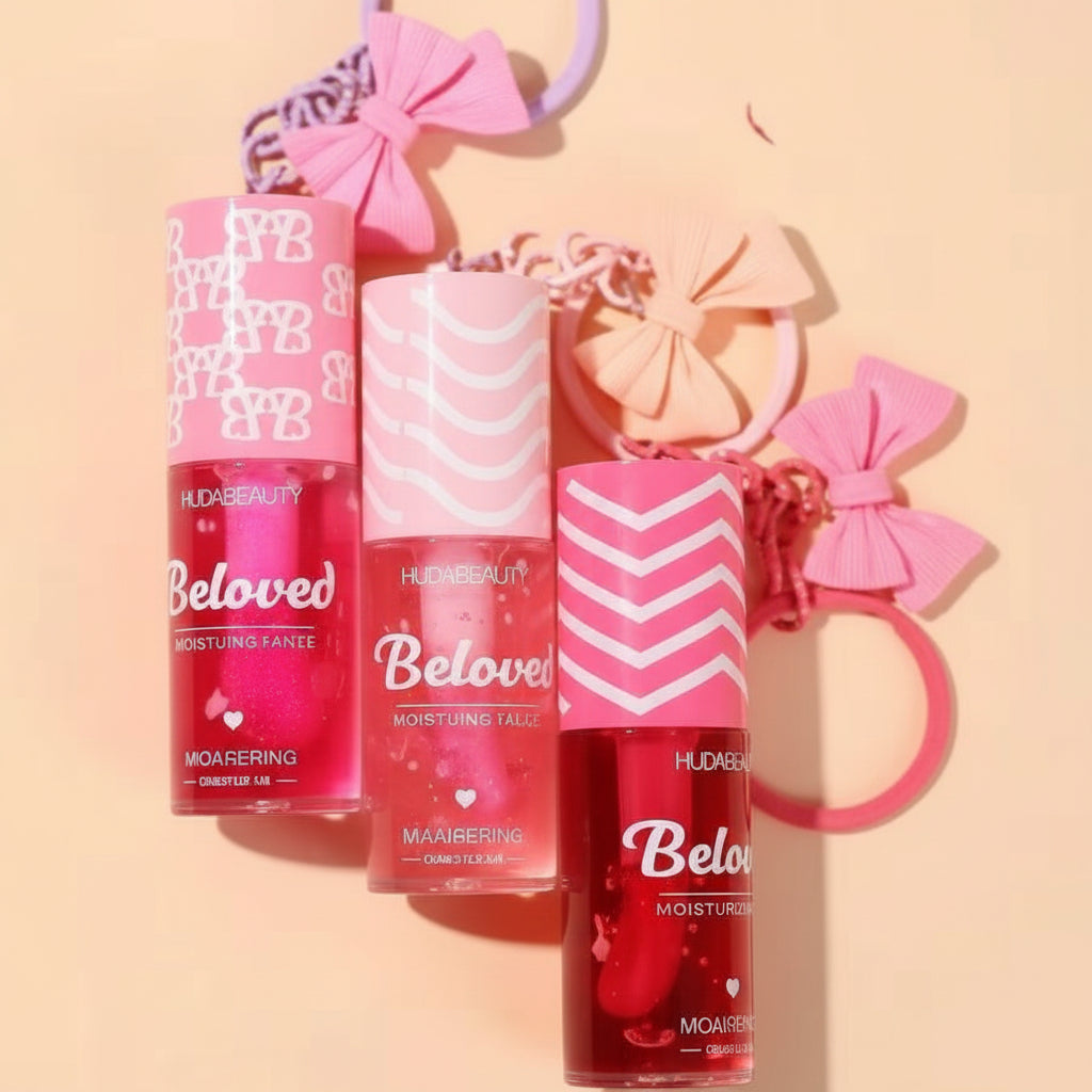 HUDAMOJI Beloved Bow Mirror Lip Gloss