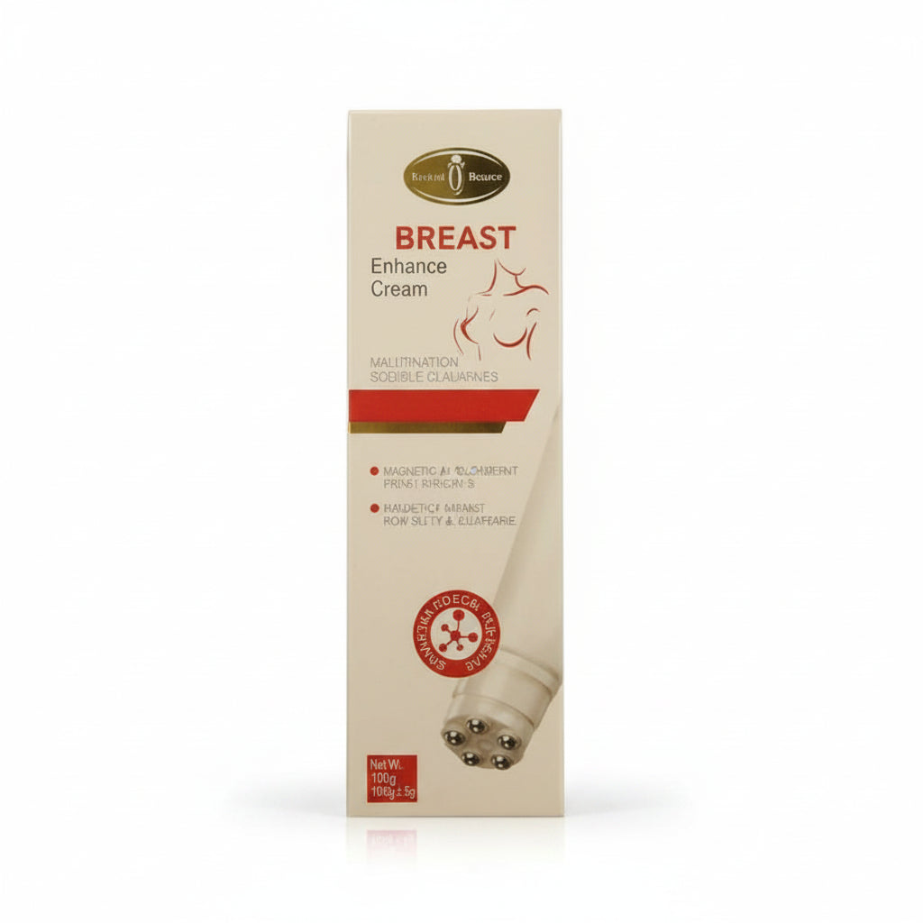 Aichun Beauty Breast Enhance Cream with Massage Roller Ball - 100g
