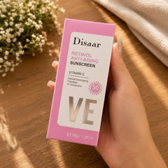 Disaar Retinol Anti-Aging Sunscreen SPF 50 – 50g