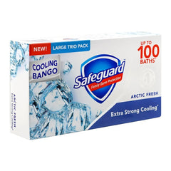 Safeguard Arctic Fresh Extra Strong Cooling Soap - 3 X 115g