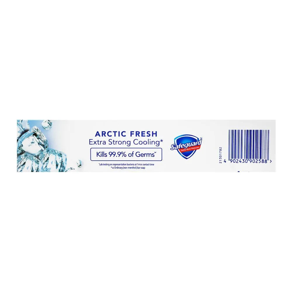Safeguard Arctic Fresh Extra Strong Cooling Soap - 3 X 160g