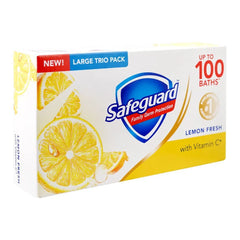 Safeguard Lemon Fresh With Vitamin C Soap - 3 X 115g