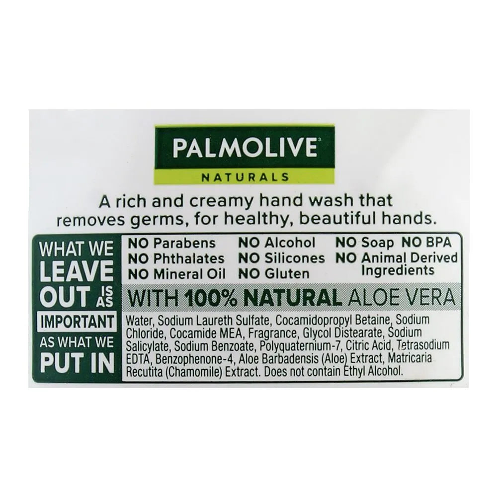 Palmolive Naturals Aloe Vera & Chamomile Hand Wash - 450ml