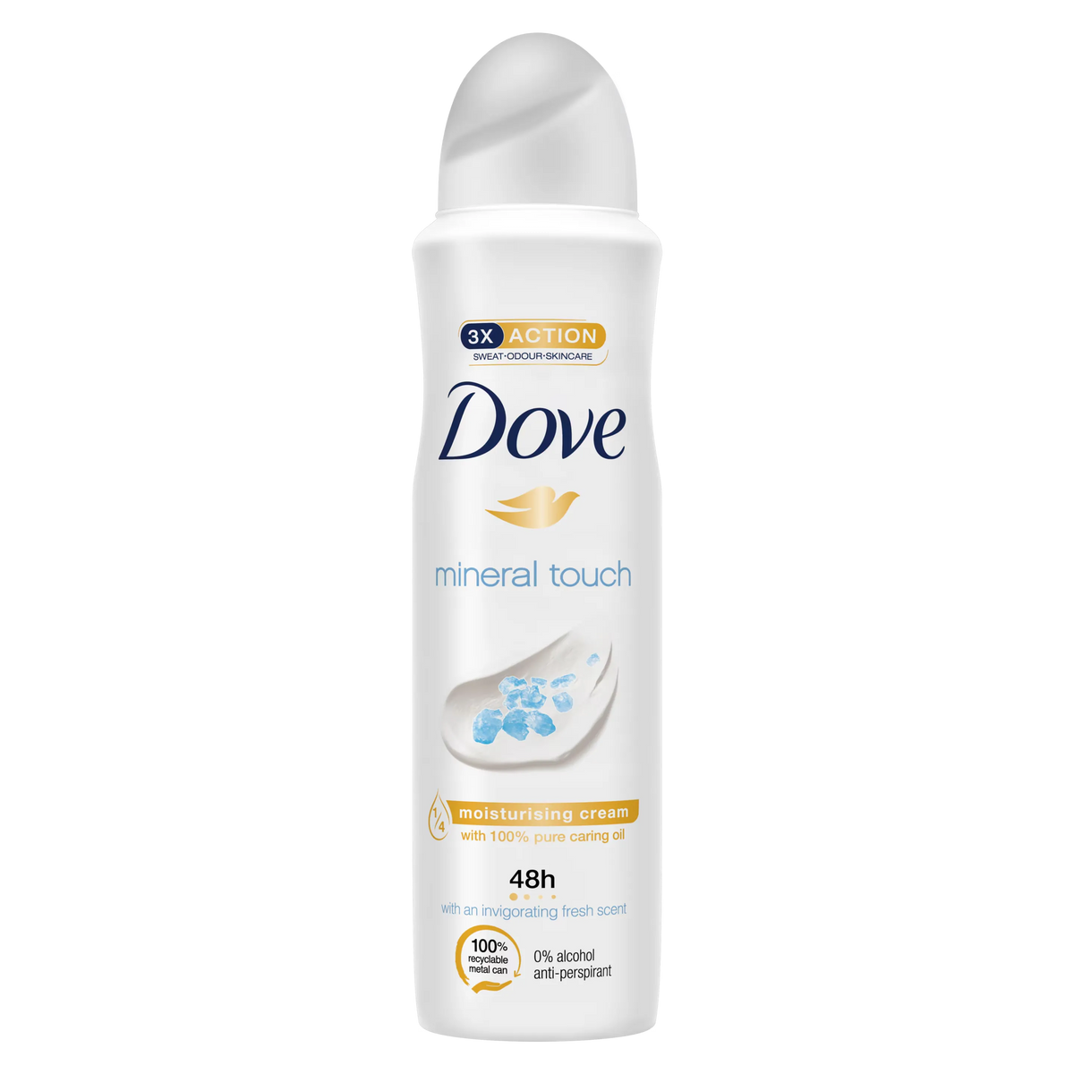 Dove Mineral Touch Anti-Perspirant Deodorant (150ml)