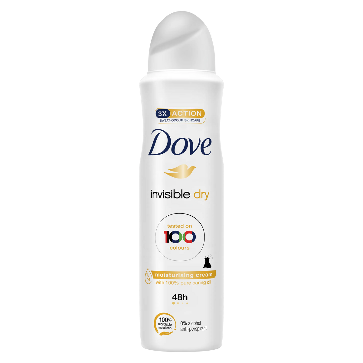 Dove Invisible Dry Anti-Perspirant Deodorant 150ml