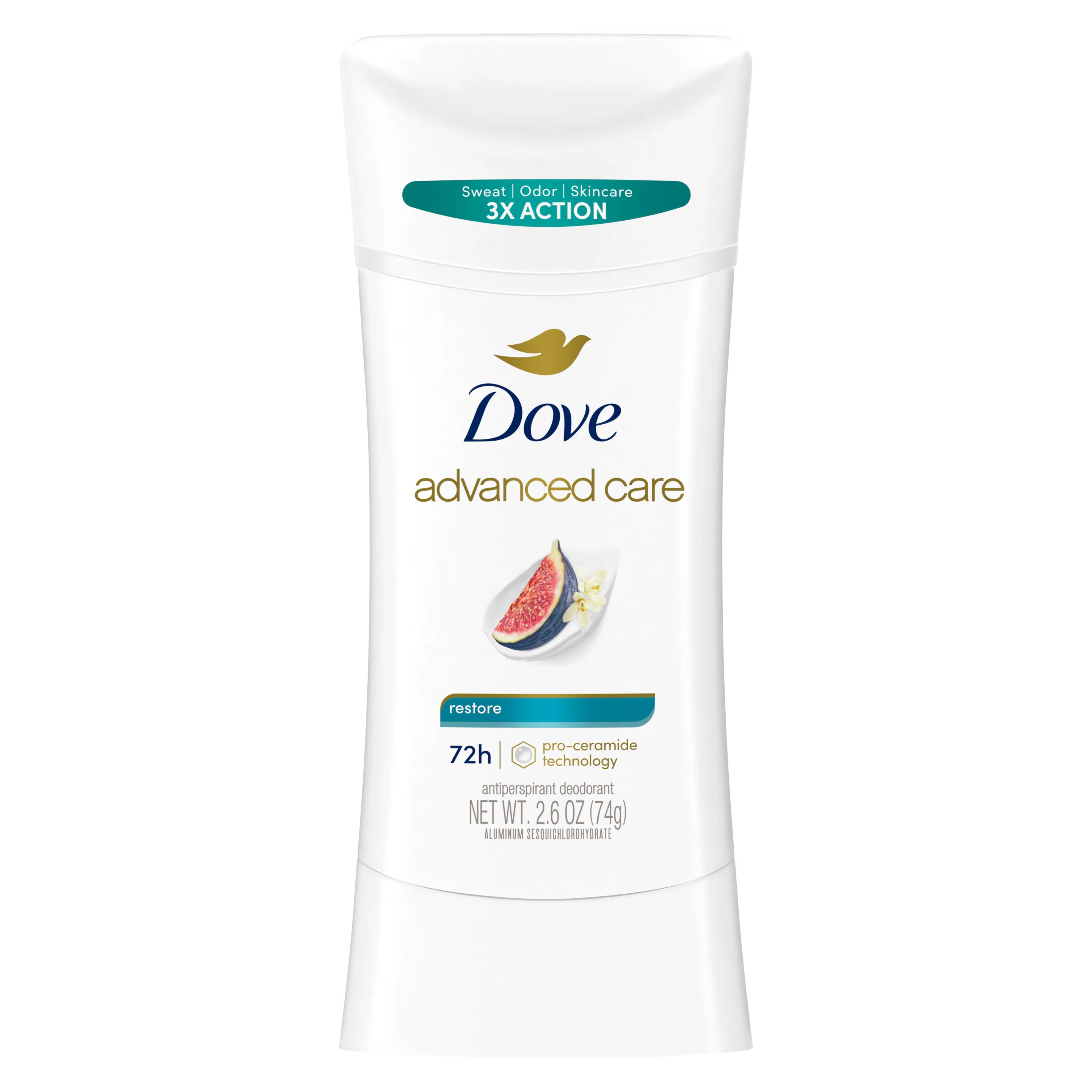 Dove Advanced Care Restore Antiperspirant Deodorant Stick 74g