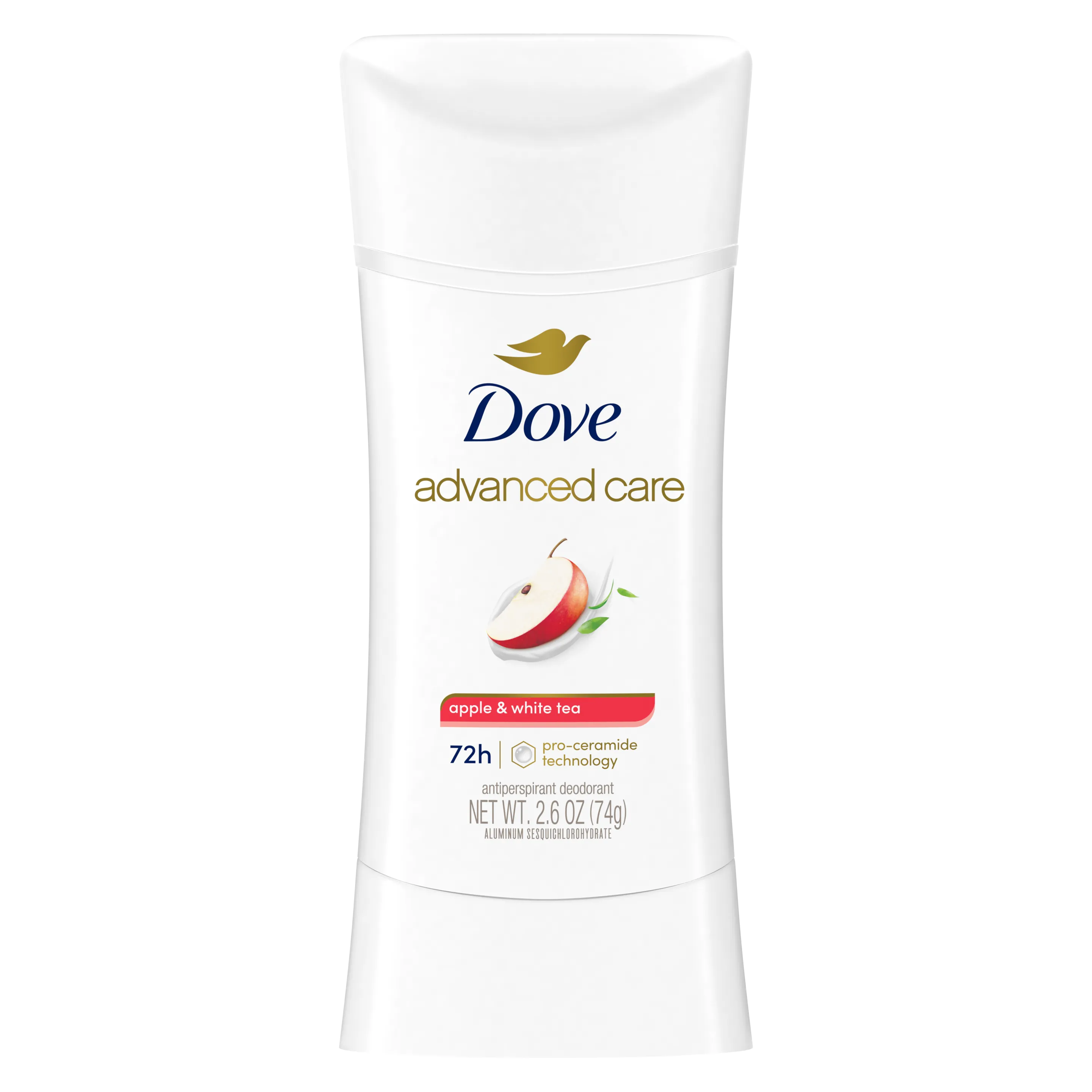 Dove Advanced Care Apple & White Tea Antiperspirant Deodorant Stick 74g