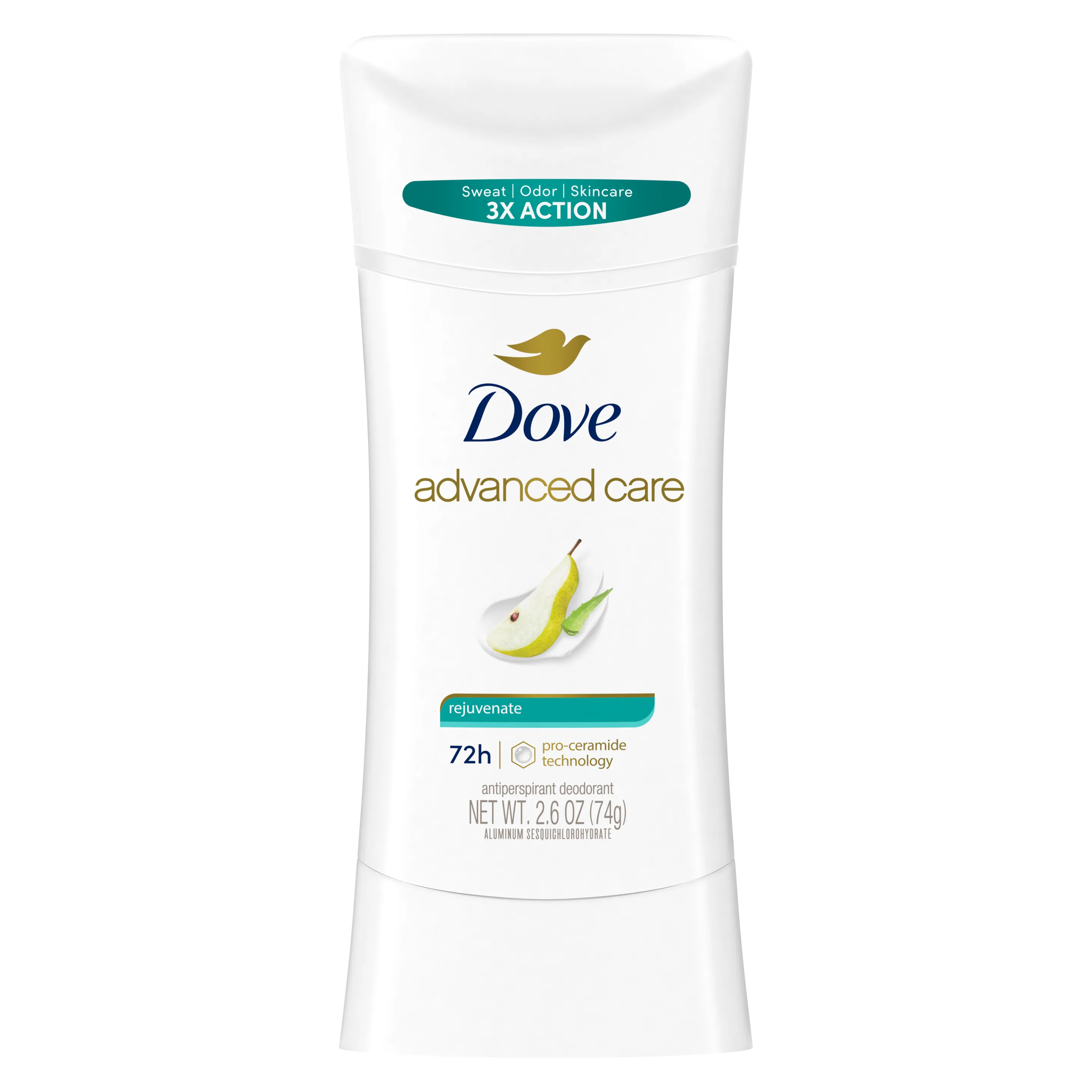 Dove Advanced Care Rejuvenate Antiperspirant Deodorant Stick 74g