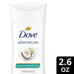 Dove Advanced Care Coconut Water & Lime Antiperspirant Stick 74g