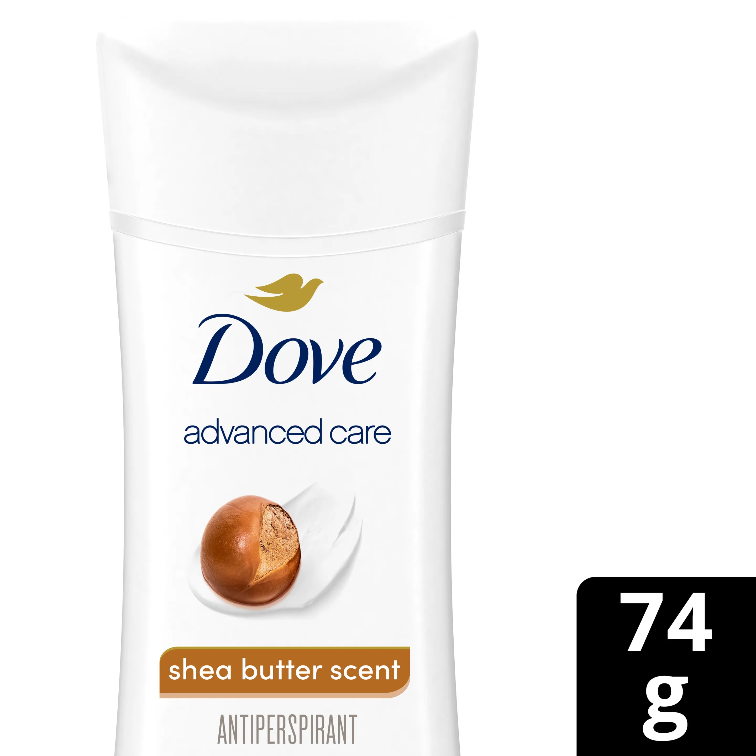 Dove Advanced Care Shea Butter Antiperspirant Deodorant Stick 74g