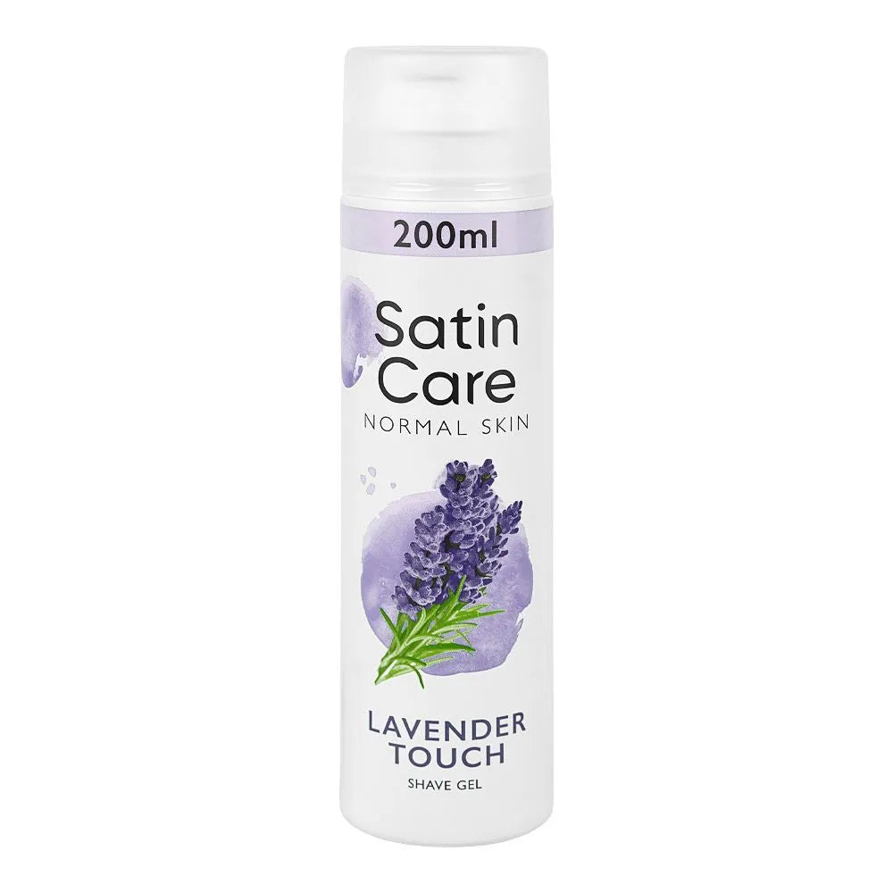 Gillette Satin Care Lavender Touch Shave Gel - 200g