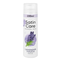 Gillette Satin Care Lavender Touch Shave Gel - 200g