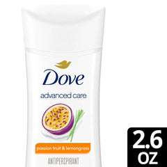 Dove Advanced Care Passion Fruit & Lemongrass Antiperspirant Stick 74g