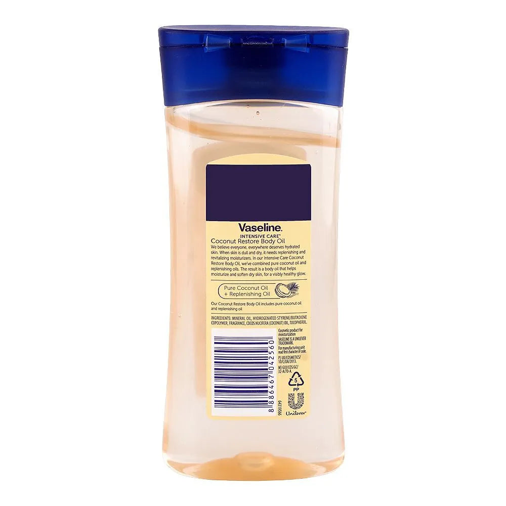 Vaseline Intensive Care Coconut Restore Body Oil - 200ml