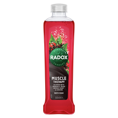 Radox Muscle Therapy Bath Soak with Black Pepper & Ginseng - 500ml