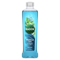 Radox Muscle Soak Bath Soak with Sea Minerals & Sage - 500ml