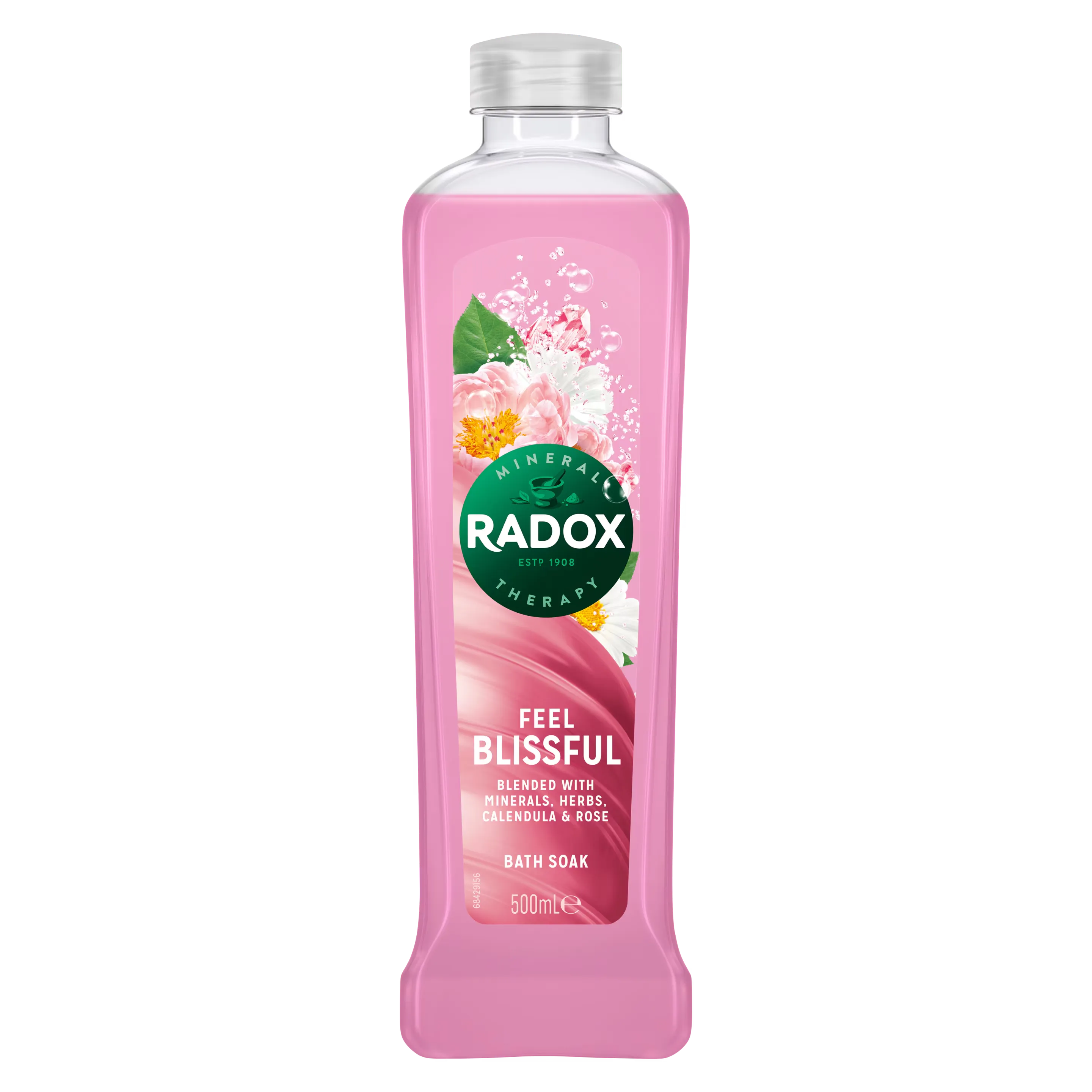 Radox Feel Blissful Bath Soak with Calendula & Rose - 500ml