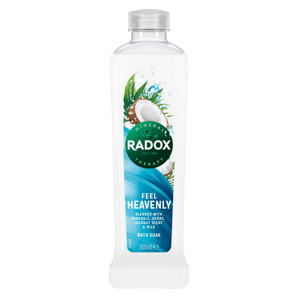 Radox Feel Heavenly Bath Soak with Coconut & Milk - 500ml