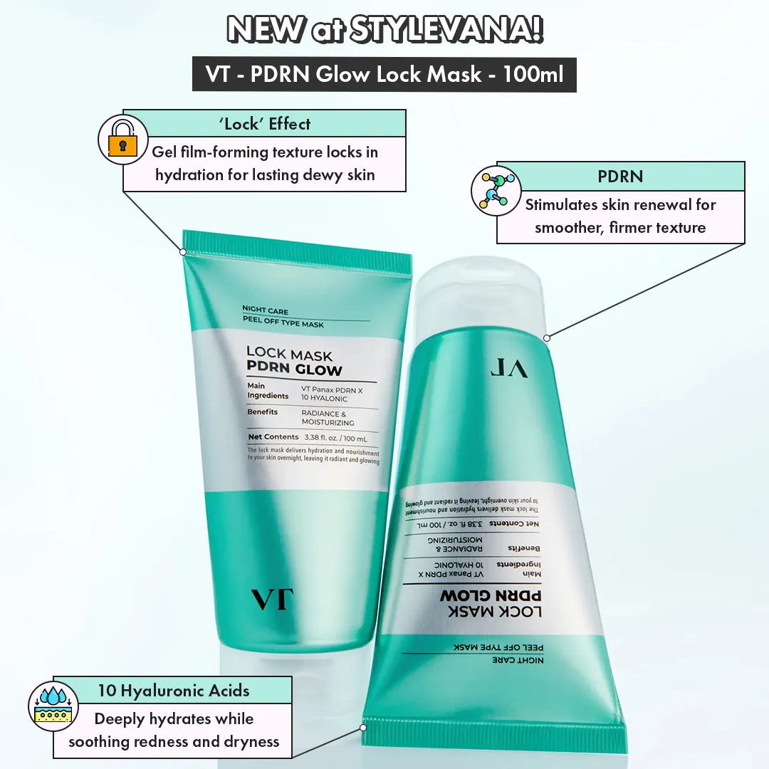 VT Lock Mask PDRN Glow-100 mL