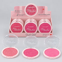 Gulf Girl rose-patterned Pinkish powder blush