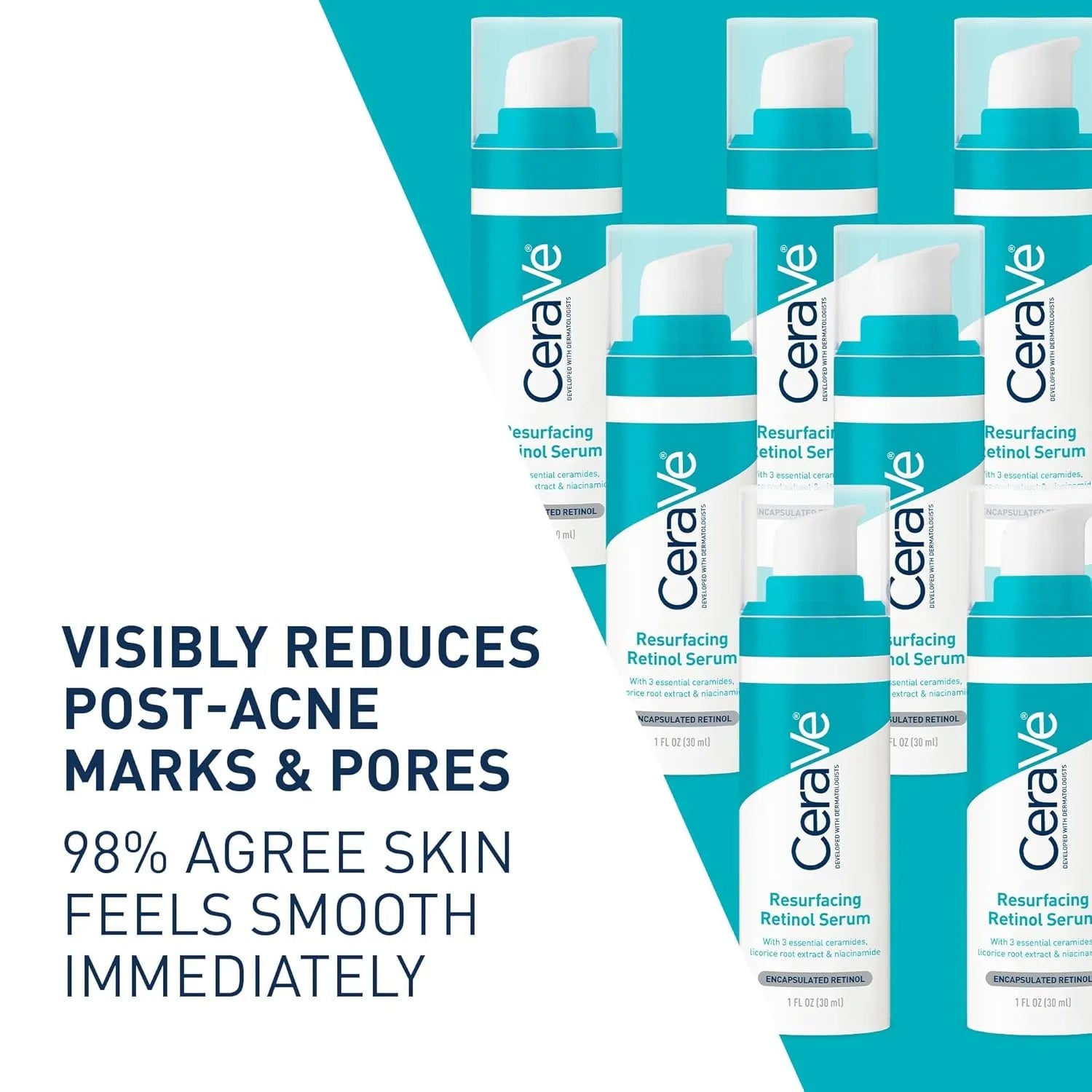 CeraVe Resurfacing Retinol Serum – 30ml