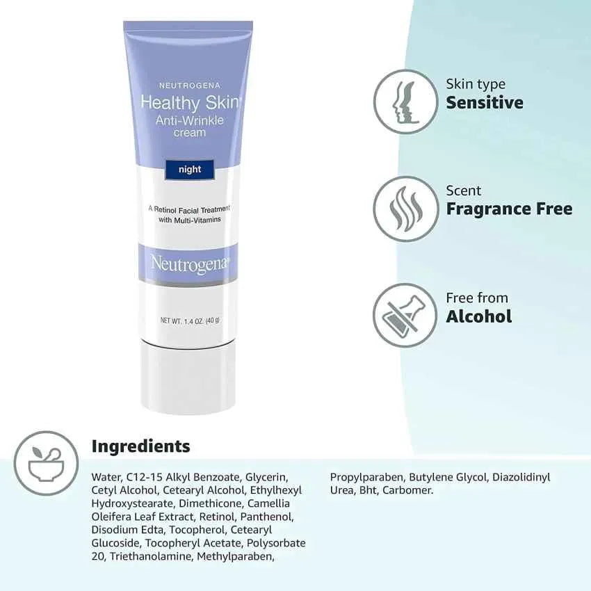Neutrogena Healthy Skin Anti-Wrinkle Retinol Cream – 40g