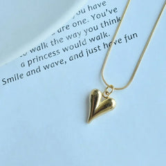 stainless steel Heart locket chain - Each