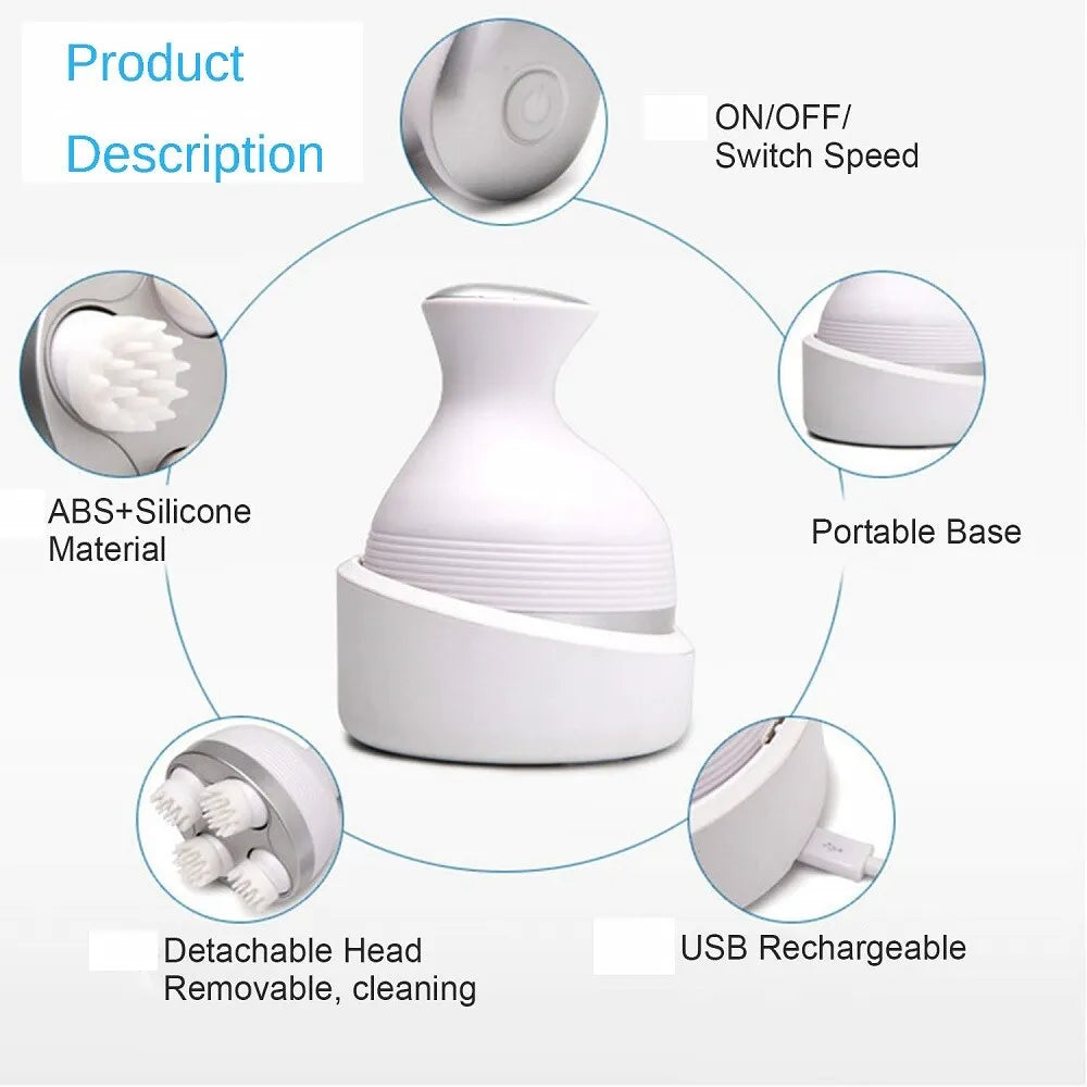 Rechargeable Relaxing Scalp Massager
