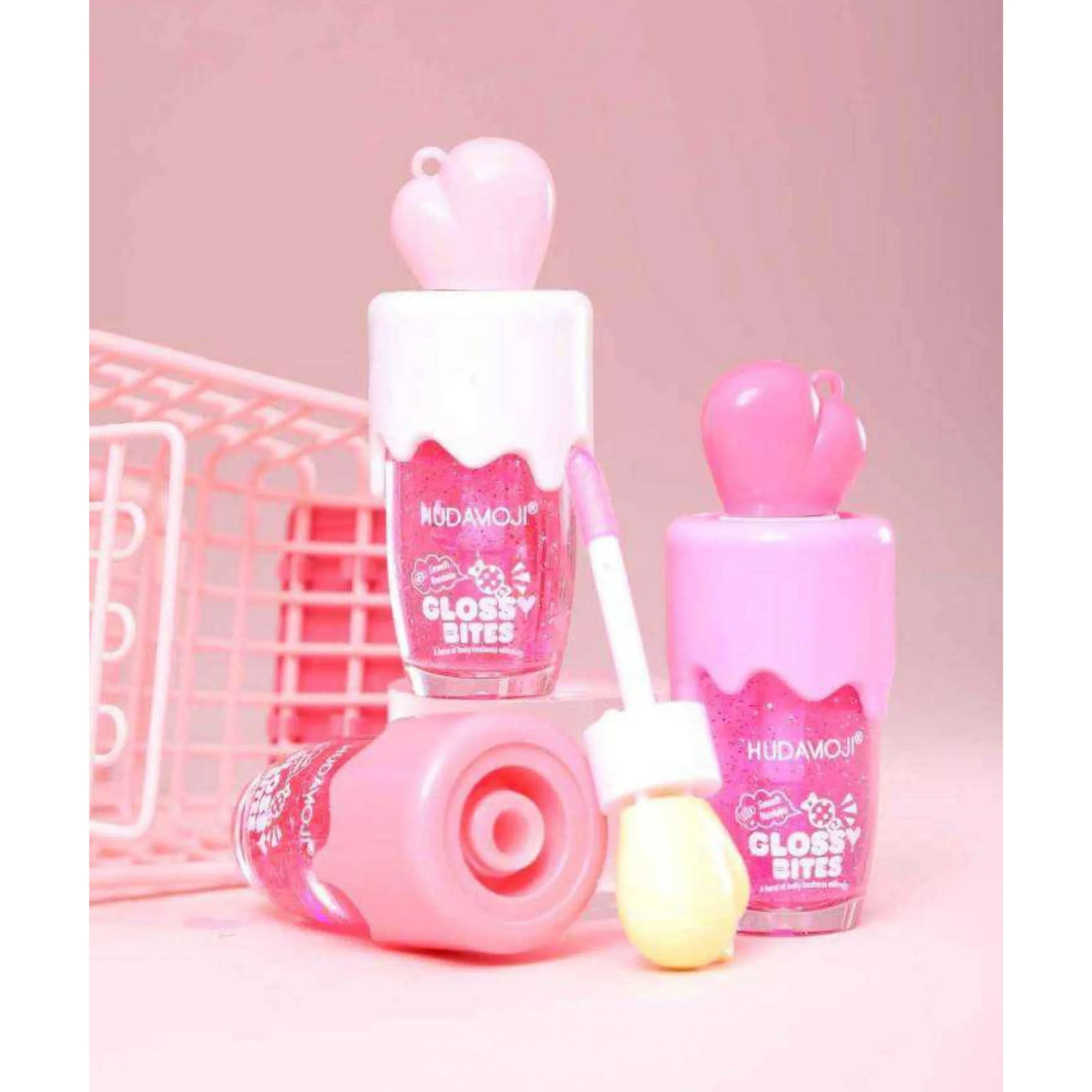 Hudamoji Glossy Bites Fruity Lip Gloss