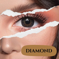 Dahab Gold Collection Diamond Contact Lenses