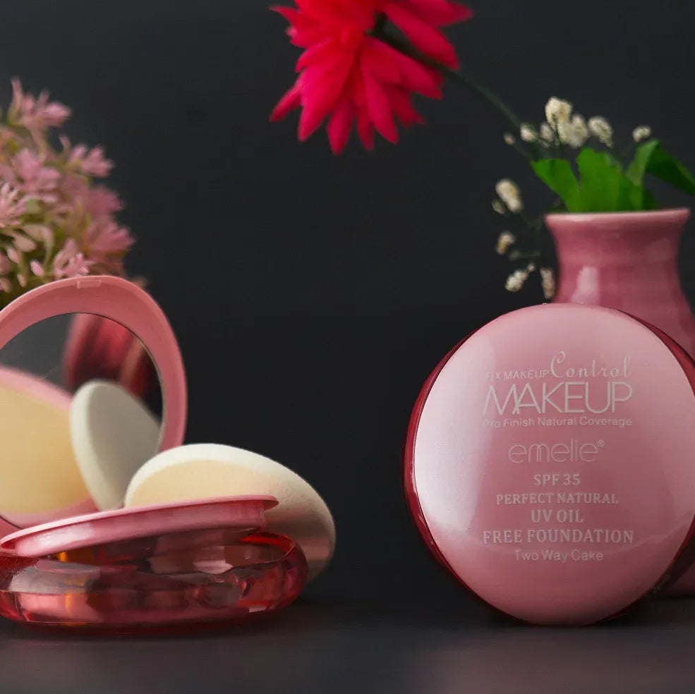 Emelie Face Powder Two Way Cake