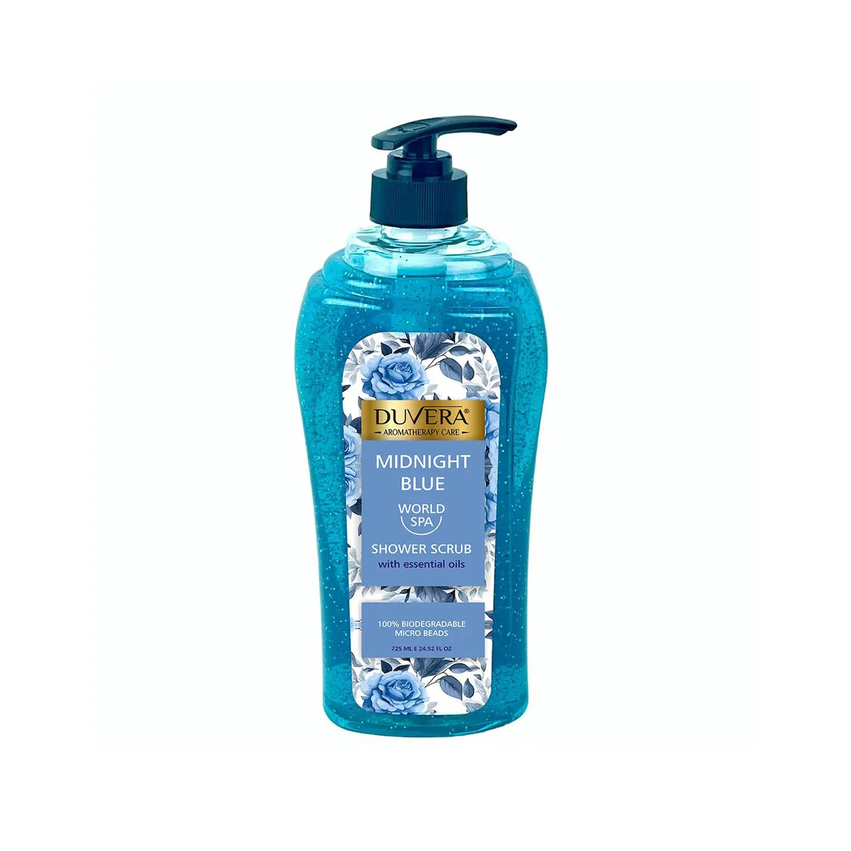 Shower Scrub Midnight Blue with Essentials Oils - 725ml