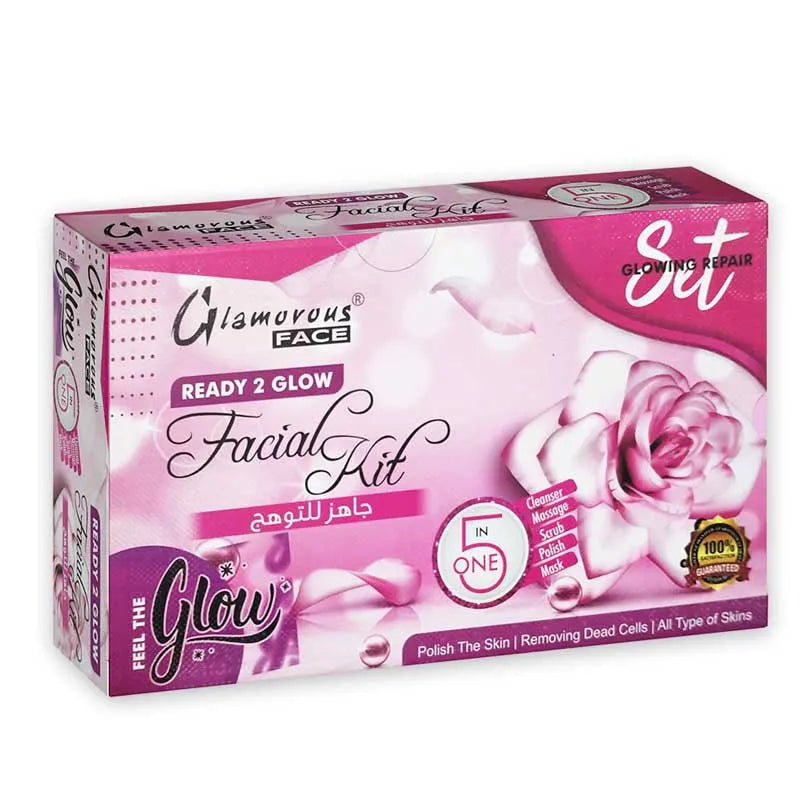 Glamorous Face 5 In 1 Ready 2 GLow Facial Kit