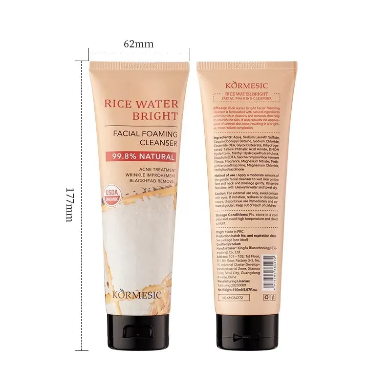 KORMESIC Refreshing Rice Facial Cleanser (100g)
